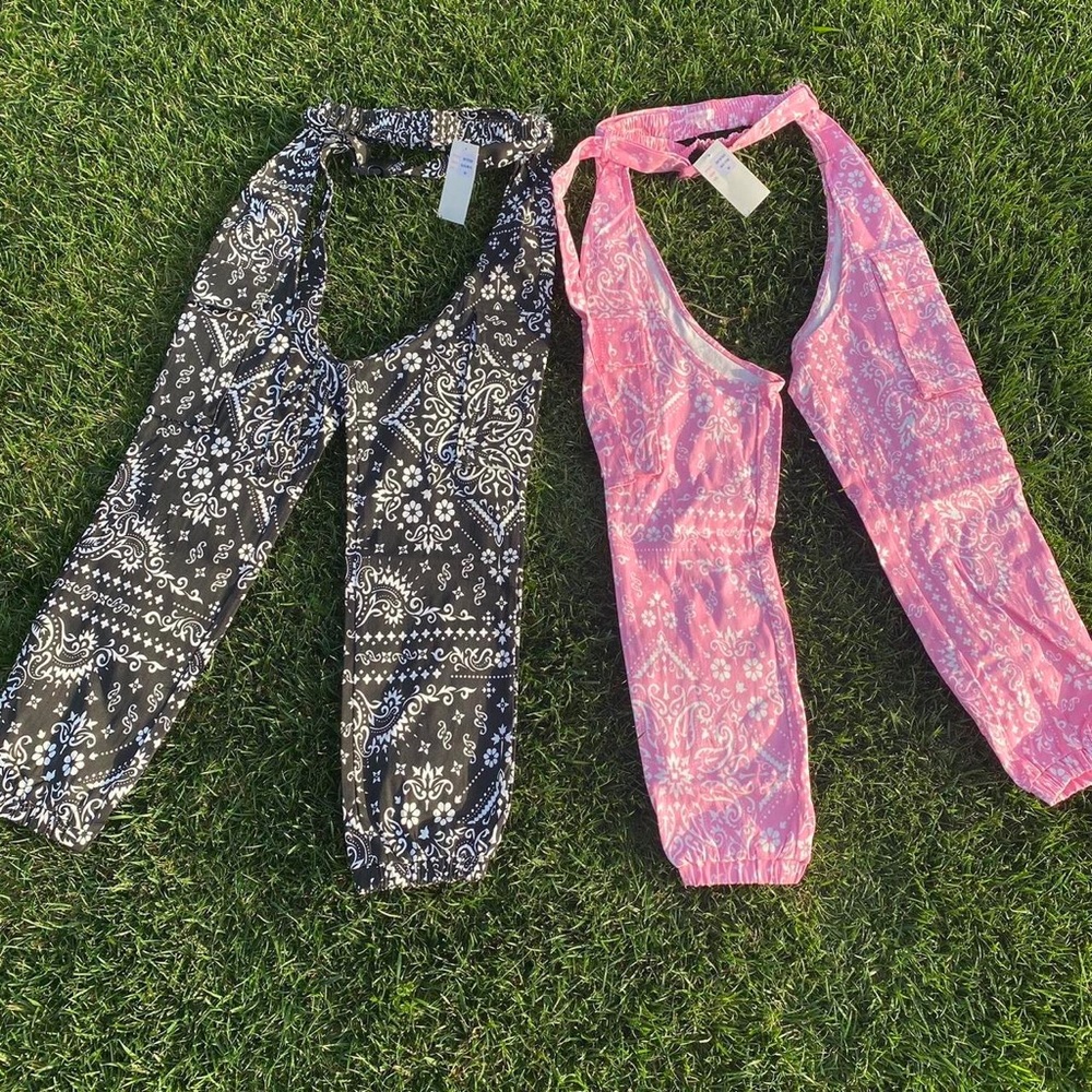 BLACK M Paisley Frenzy Cargo Chaps
